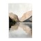 Stupell Industries Mountains Reflecting Rustic Lake Wall Plaque, design by Petal Prints Design